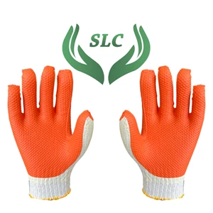  Orange Thick Rubber Palm RPG/SAS Gloves