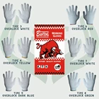 Sarung Tangan Kain Rajut Polos Warna Putih Gading &quotBanteng&quot Untuk Konstruksi 3