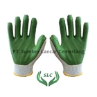 Sarung Tangan Safety Banteng Rubber Palm Gloves Hijau 3